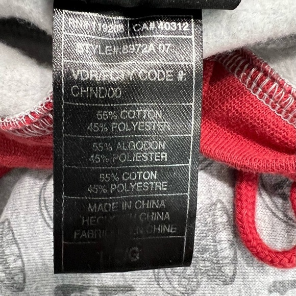 Adidas Cleveland Cavaliers NBA Gray Print All Over Hoodie Sweatshirt Size Large - Picture 5 of 6